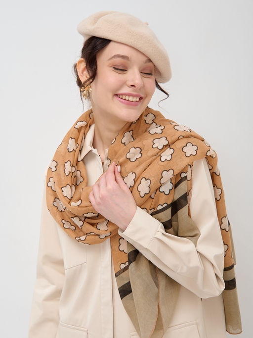 Палантин ХЛОПОК ВИСКОЗА - Tantino фото 7