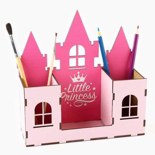 Органайзер для канцелярии Little princess, розовый