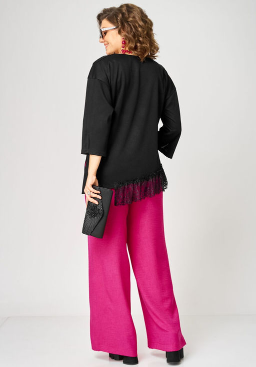 Блуза EVA GRANT 7148-1 черный