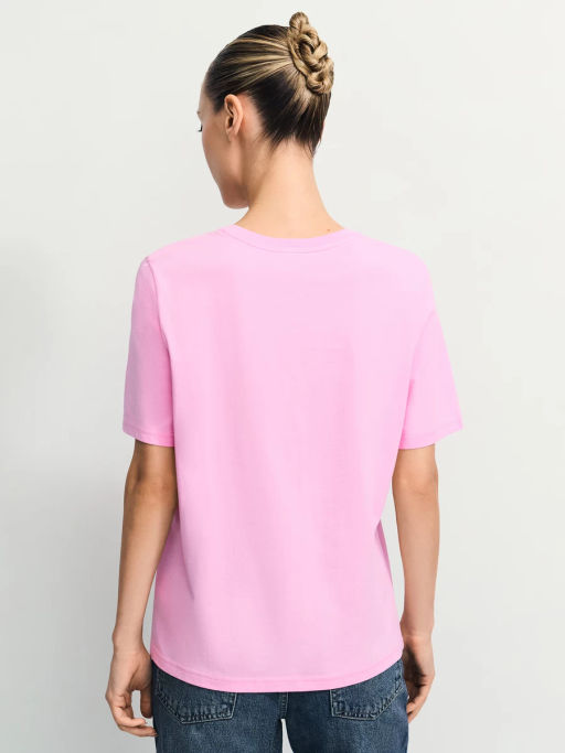 Базовая футболка из хлопка / Zarina  фото 5