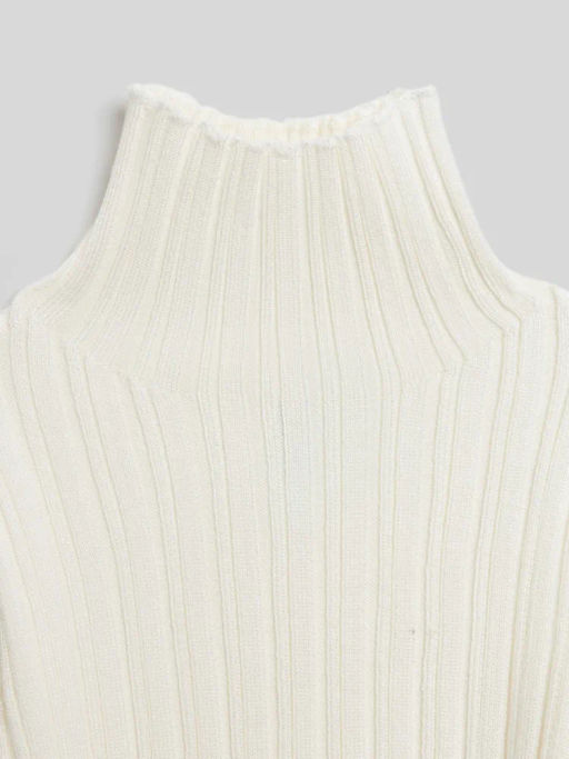 ACOOLA / Свитер детский для девочек Alba молочный  фото 3