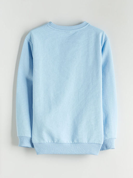 Bisiklet Yaka Erkek ?ocuk Sweatshirt