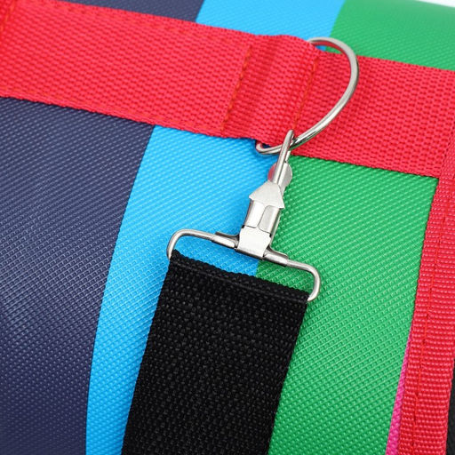 Сумка-переноска каркасная Радуга, размер М, 40 х 21 х 27 см - Пижон фото 6