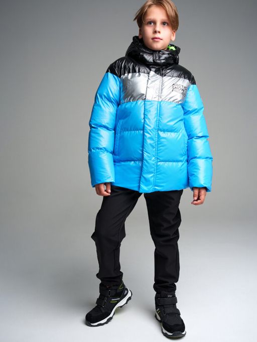 32211505 Куртка текстильная с полиуретановым покрытием для мальчиков - Playtoday фото 4