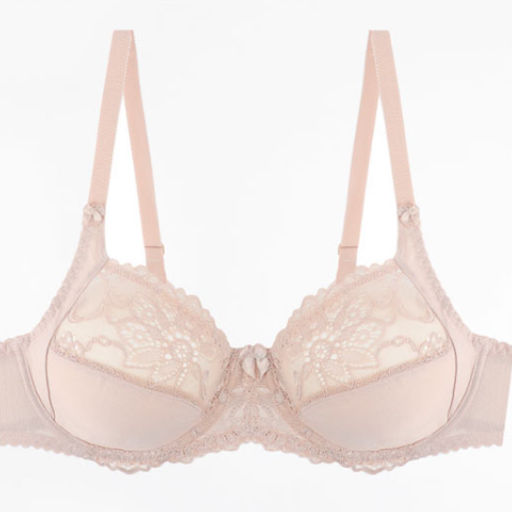 Бюстгальтер Misstyle 2504 Серебристый пион