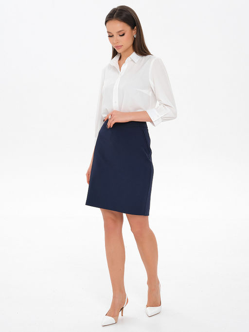 Юбка прямая на кокетке - Priz фото 3