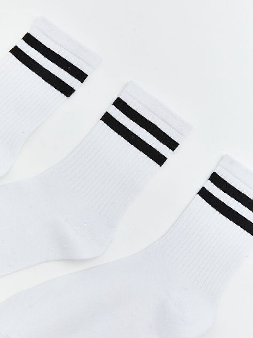 ?izgili Erkek ?ocuk Soket ?orap 3l?