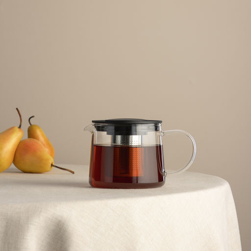 Чайник заварочный 600мл, Цейлон жаропрочное стекло SATOSHI арт. 850-218