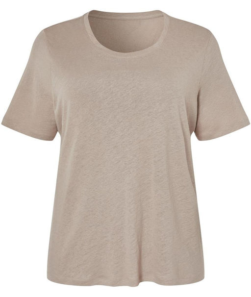 Блузка женская из льна и вискозы свободного покроя ESMARA  фото 5