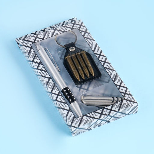 Набор подарочный 3в1 (ручка, нож 3в1, брелок) - Simaland фото 2