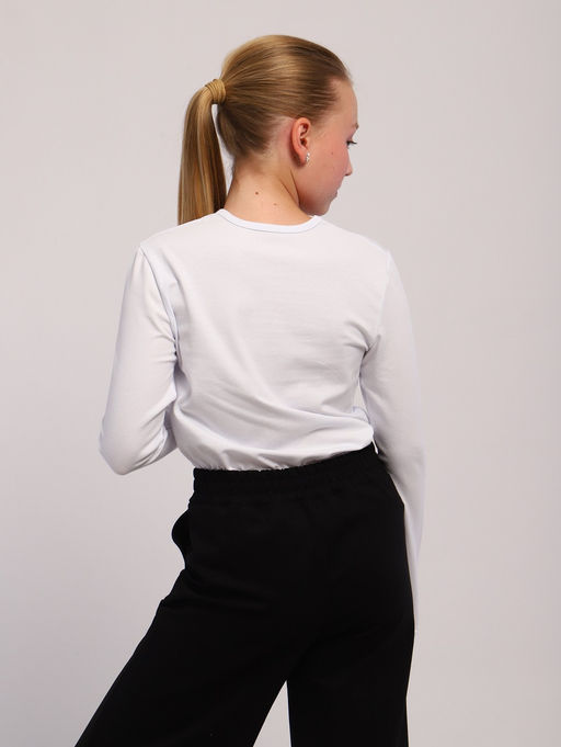 Блузка Инна белый, БЛ-25-1 От Егорки ло Егора - От егорки до егора фото 4