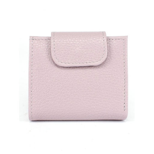 Портмоне женское Croco-ПР-906 натуральная кожа 1 отд, 4 карм, фуксия флотер (115) 265388