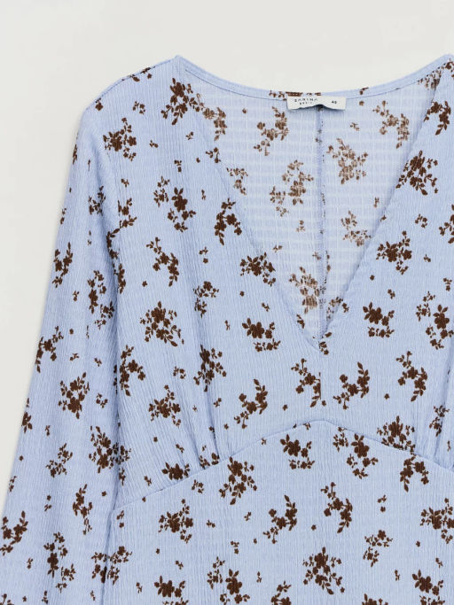 Платье миди с цветочным принтом / Zarina  фото 9