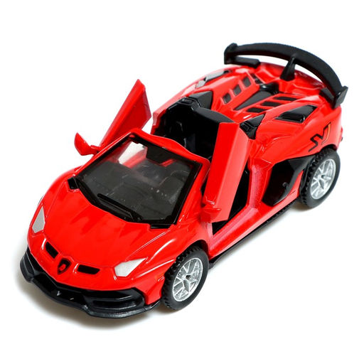 Машинка металлическая «Купе», инерция, открываются двери, МИКС