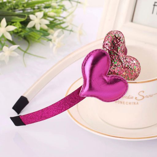 Патч 3D, с декором Сердце 3,7*2,5 см (20 шт) SF-1544, розовый - No name фото 3