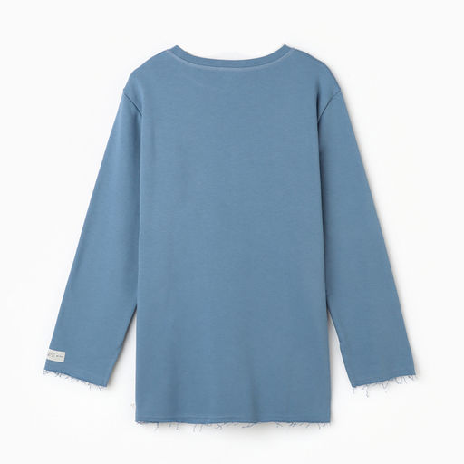 Свитшот женский MIST Cozy style, синий, размер 60