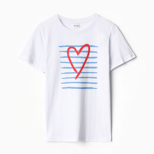 Футболка женская Let's go, белая, размер 48