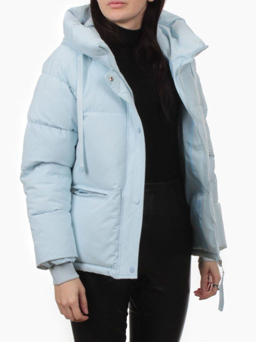 A2301 BLUE Куртка зимняя женская (150 гр. холлофайбер) - Fashion фото 6