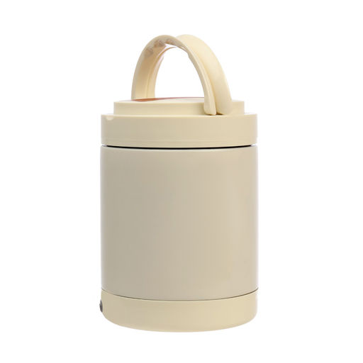 Термос для еды, 1.8 л, 18.813.5 см, сохраняет тепло до 2 ч, USB-подогрев, нержавеющая сталь, бежевый - Simaland фото 2