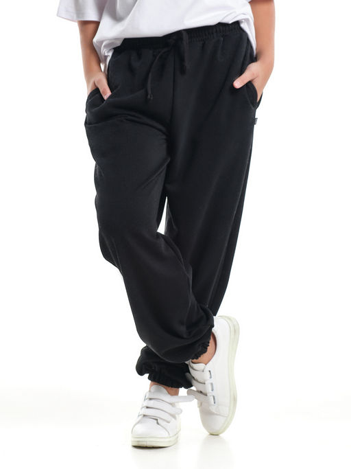 Спортивные брюки трикотажные 22-7999 коричневый - Mini maxi фото 26