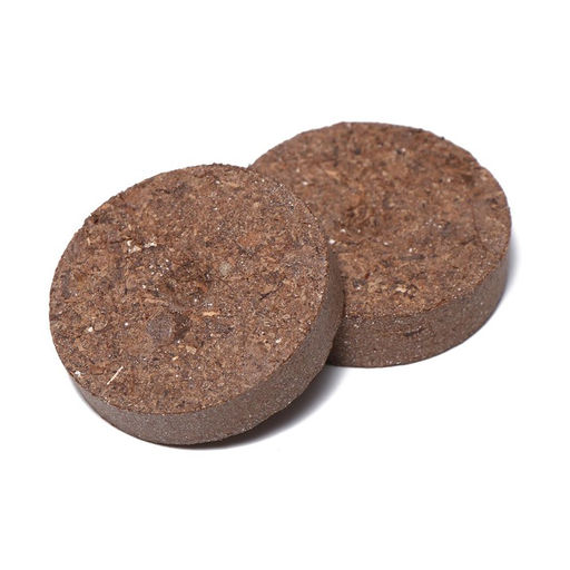 Цена за 2 шт. Набор для рассады: торфяная таблетка d=4.1 см, 12 шт., кассета на 12 ячеек по 40 мл, поддон 20.5×17 см, зелёный, пластик, Экоторф