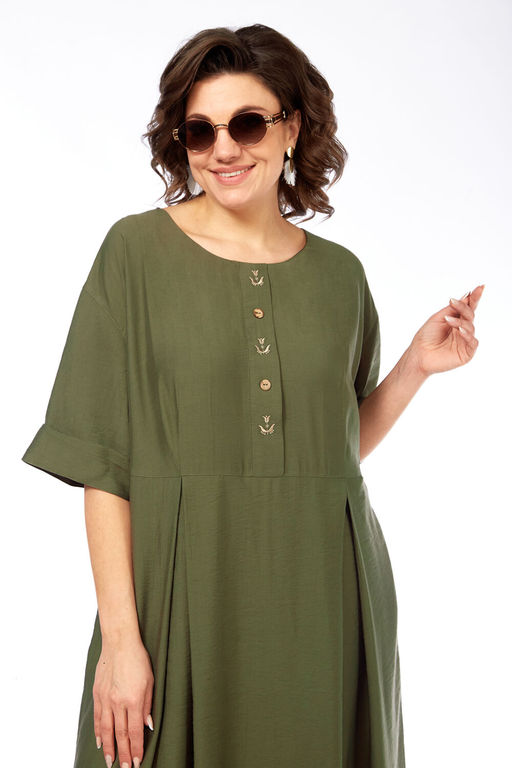 Платье Jurimex 3319 хаки  фото 5