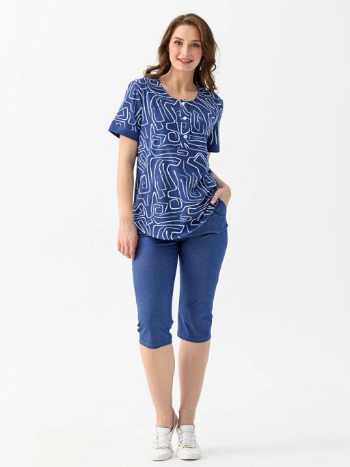 100% Хлопок Костюм Фантазия (бриджи) - Оптима фото 2