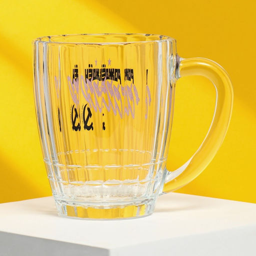 Кружка стеклянная пивная СССР, 500 мл - Дорого внимание фото 6