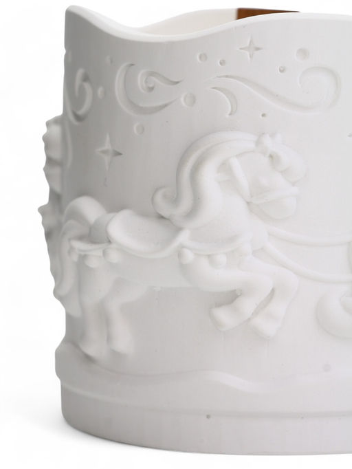 Свеча «Новый год», аромат цитрус, гипс