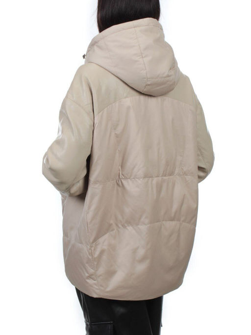 H24-210 BEIGE Куртка демисезонная женская (100 гр. холлофайбер) - Fashion фото 8
