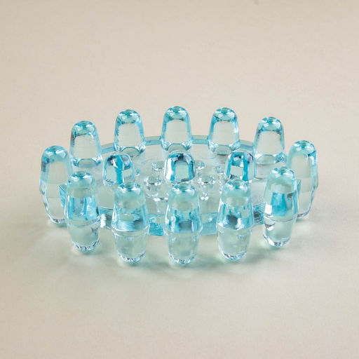 Массажёр для ног с шипами, роликовый «Релаксни», 5.5×9 см