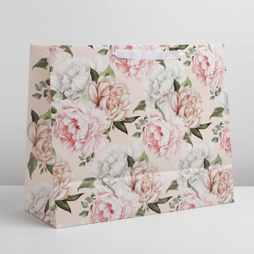 Пакет подарочный ламинированный, упаковка, «Сердце», XL 40 х 49 х 19 см