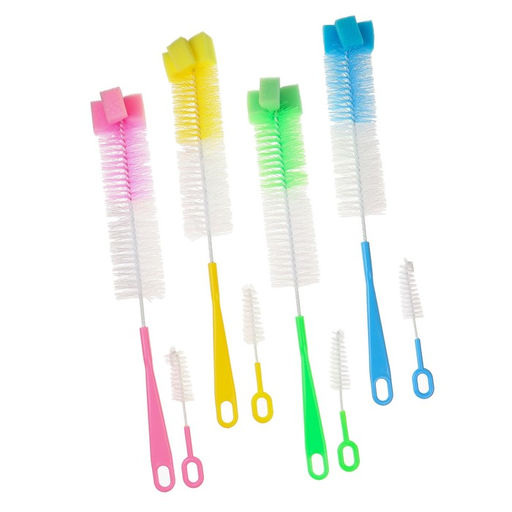 Набор ершиков, 2 шт, по уходу за дет. бутылочками и сосками, цвет МИКС, Крошка Я, 42 см  фото 5