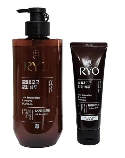 Hair Strengthener Volume Shampoo - Набор Шампунь для обьема волос, 480мл +112мл