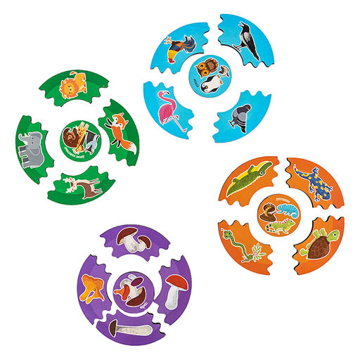 Пазлы из дерева. Мои первые пазлы Мир вокруг 60 элементов - Десятое королевство фото 3