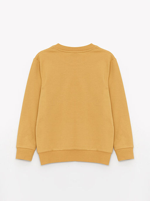 Bisiklet Yaka Star Wars Bask?l? Uzun Kollu Erkek ?ocuk Sweatshirt - Waikiki фото 2