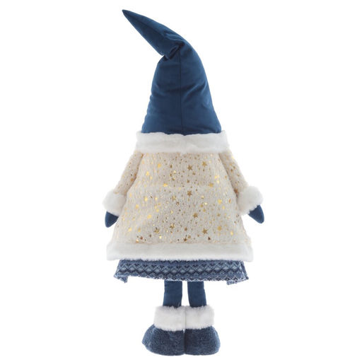 Игрушка набивная с подсветкой "Гном", L28 W20 H79/52 см, 2в.