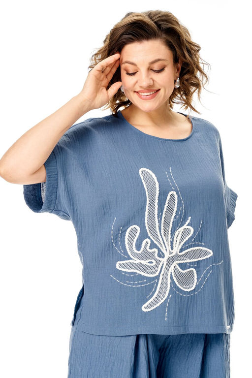 Костюм Michel Chic 1451 грозовое небо  фото 3