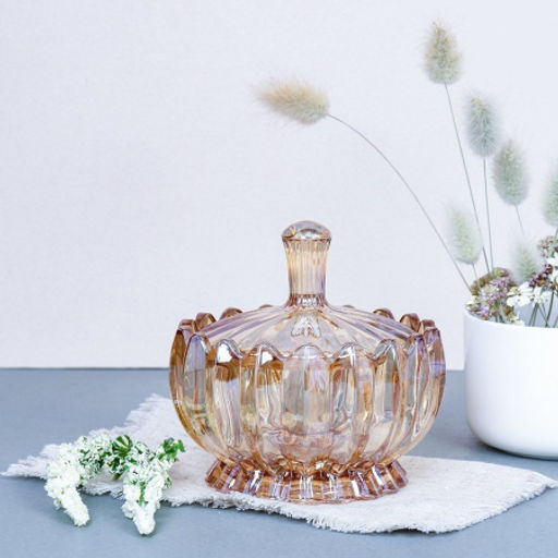 Сахарница 250 мл тонированная перламутр / TG049 /уп 48/ - Галеонтрейд фото 2