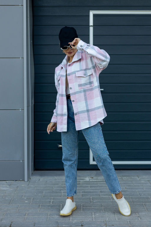 Рубашка женская в клетку РЖК-01