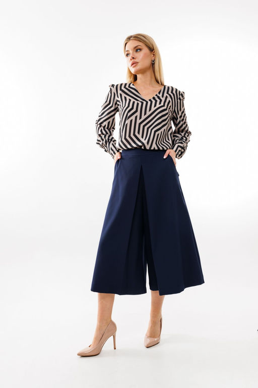 Брюки AmberA 1065 синий  фото 2