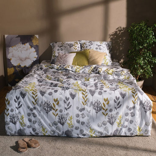 Постельное бельё Этель 1.5 сп Flora and spring (вид 2) 143х215 см,150х214 см, 70х70 см 2 шт  фото 18