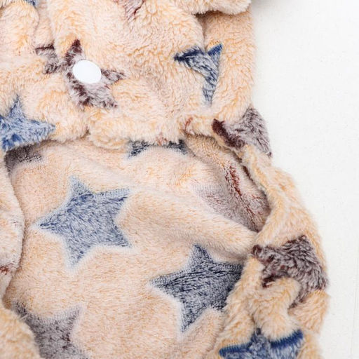 Комбинезон Звёзды с капюшоном, размер L (ДС 35 см, ОГ 45 см, ОШ 35 см), бежевый - Simaland фото 24