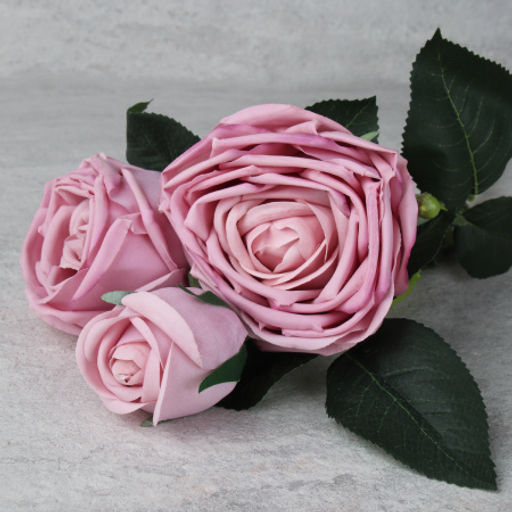 Цена за 1 шт. Цветок искусственный Пионовидная роза 73 см / GR-006 /уп 12/144/силикон - ГалеонТрейд фото 6