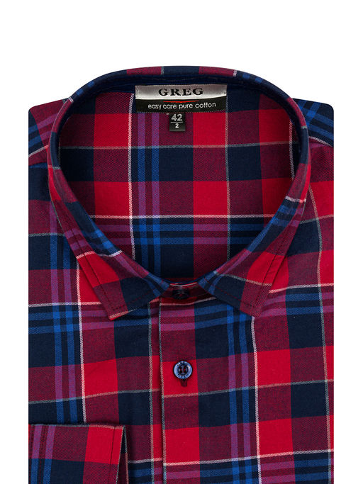 Сорочка мужская длинный рукав GREG S625/111/4604/P/1  фото 3