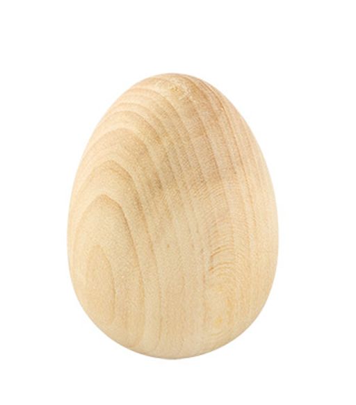 Заготовка для декорирования Mr. Carving DE-006 яйцо дерево d 3.6 см 3.6 х 3.6 х 5.2 см