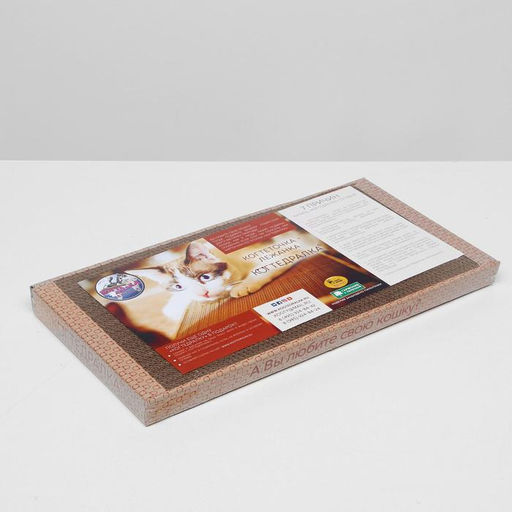 Домашняя когтеточка-лежанка для кошек, 50 x 24 см - Simaland фото 2