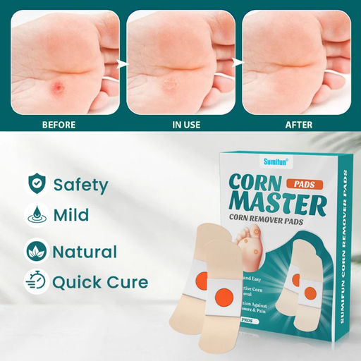 Пластырь для удаления стержневых мазолей на ногах 24 шт - Buro фото 2