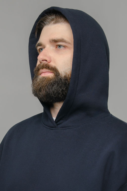 Арт. 69103 Костюм с брюками мужской с начесом 50-56 (4 шт) Цвет:Тёмно-синий - Идеал фото 7