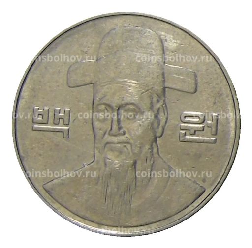 100 вон 2005 года Южная Корея